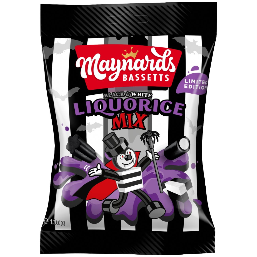 MAYNARDS LIQUORICE MIX 130G